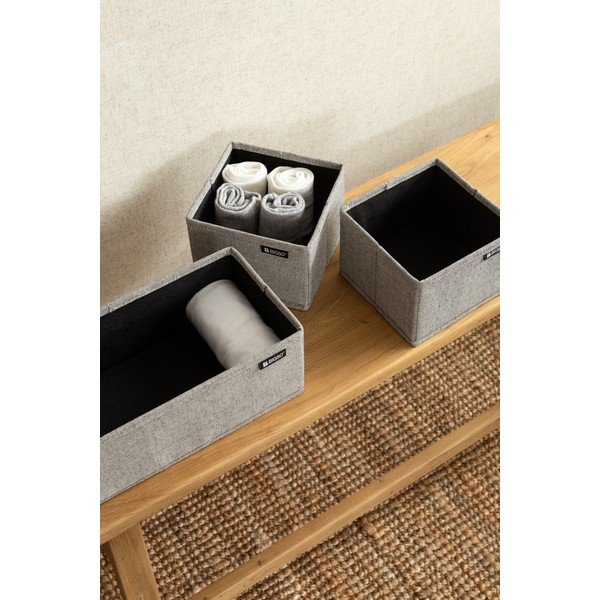 Текстилни органайзери за шкаф 3 бр. Soft Storage – Bigso-image-3