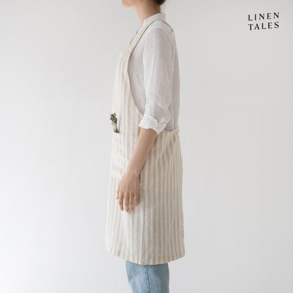 Ленена престилка Crossback - Linen Tales-image-1