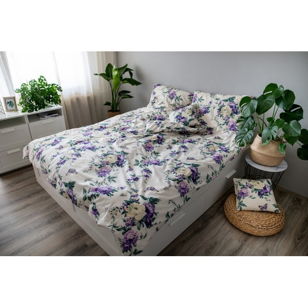 Памучно спално бельо , 140 x 200 cm Violeta - Cotton House