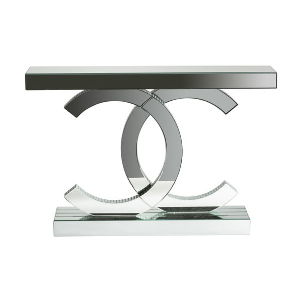 Конзолна маса в сребристо 35x120 cm Chanel - Burkina