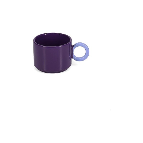 Тъмнолилава глинена чаша 280 ml Lou – ONA-image-3