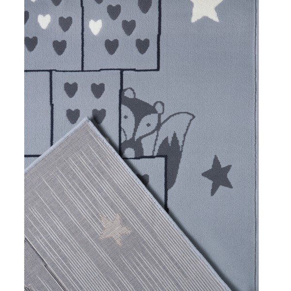 Детски сив килим Adventures , 100 x 250 cm Jump - Hanse Home-image-1