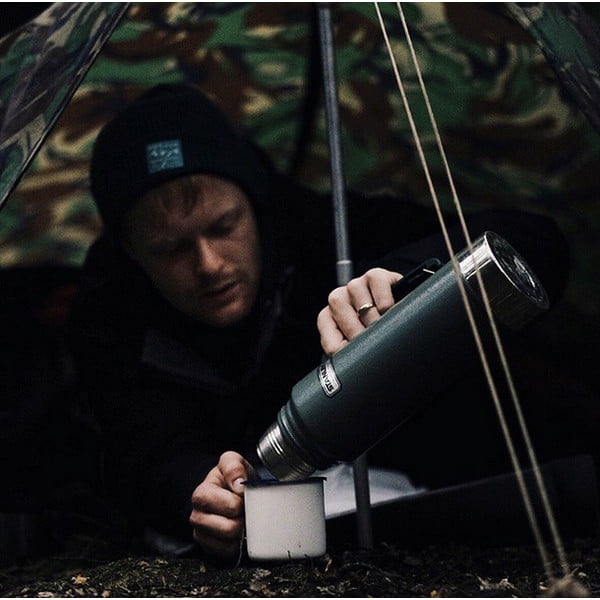 Zelená termoska Stanley Classic, 1,3 l-image-4