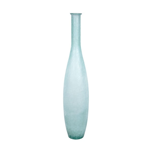 Синя ваза от рециклирано стъкло Meguno, височина 100 cm - Ego Dekor