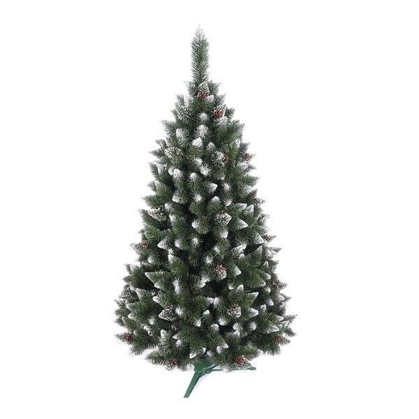 Изкуствена коледна елха бор сребро, височина 220 см - Vánoční stromeček