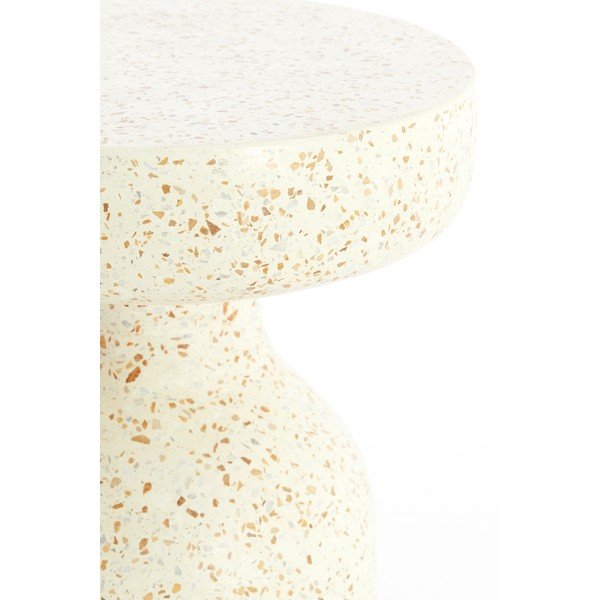 Кръгла странична масичка от terrazzo цимент ø 32 cm Moravit – Light & Living-image-3