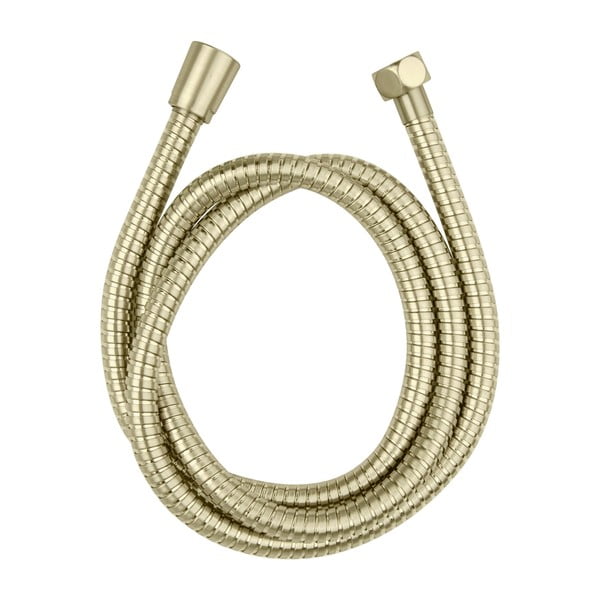 Матово златист душ маркуч от неръждаема стомана 150 cm Brass – Wenko