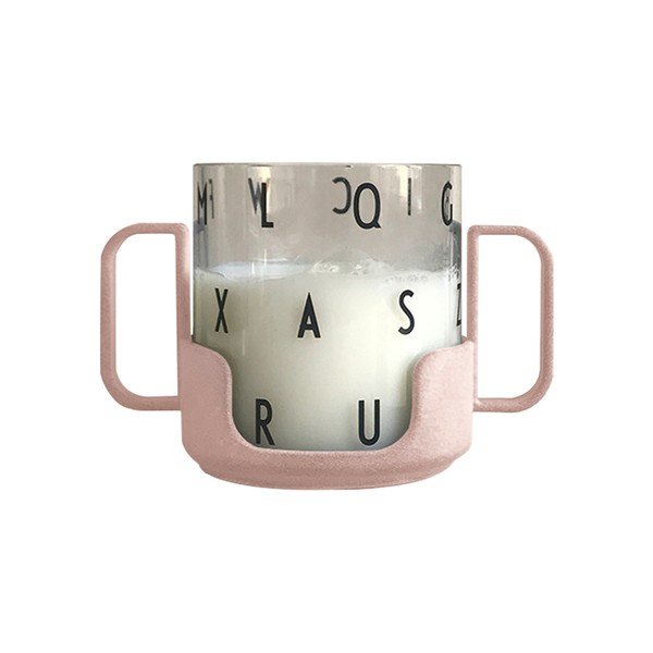 Розова бебешка чаша Grow With Your Cup Grow with Your Cup - Design Letters-image-2