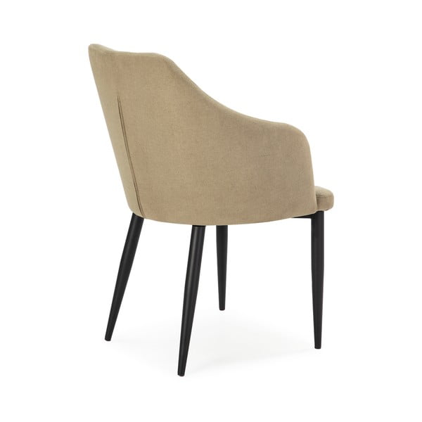 Светлозелени тапицирани трапезни столове в комплект 2 бр. Nadi – Marckeric-image-4