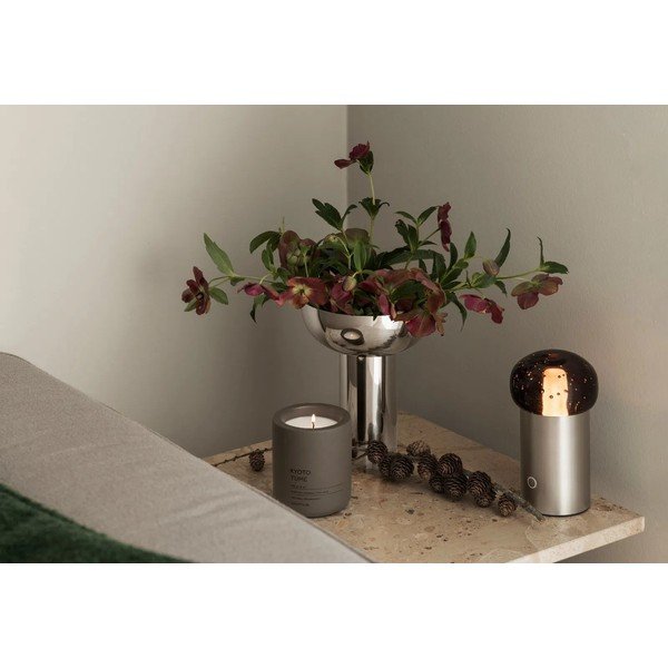 Ваза от неръждаема стомана в сребрист цвят (височина 21 cm) Miyabi – Blomus-image-2