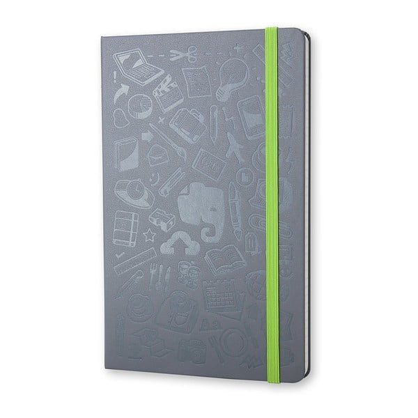 Сива тетрадка с твърди корици, 240 страници - Moleskine-image-1