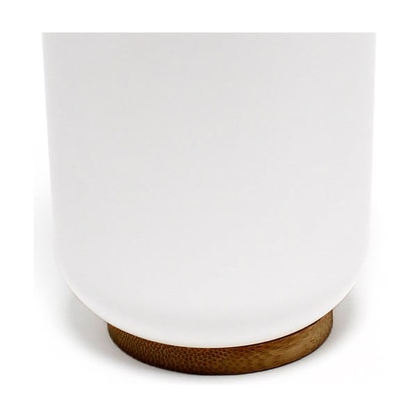 Бяла пластмасова чаша за четки за зъби Smart – douceur d'intérieur-image-2