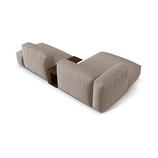 Бежов модулен ъглов диван (ляв ъгъл) Martina – Micadoni Home-image-4