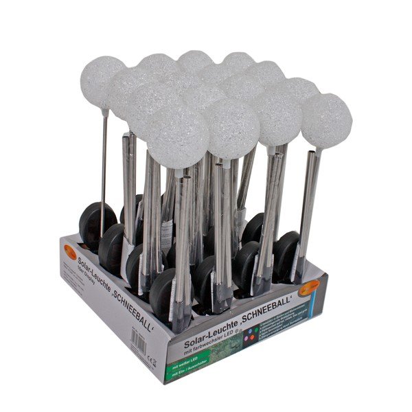 Външно осветително тяло със соларен панел (височина 75 cm) – Garden Pleasure-image-1