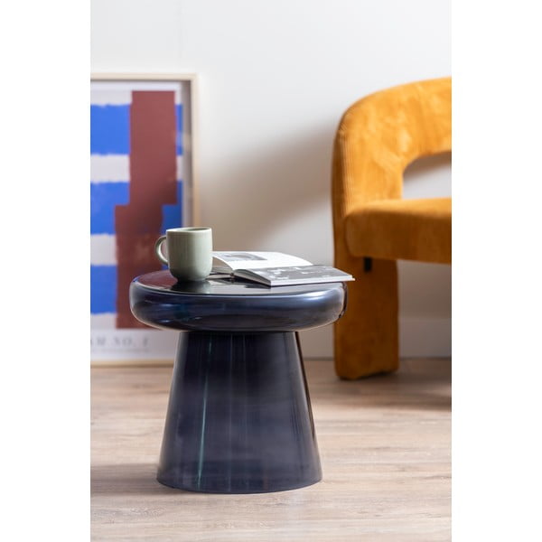 Стъклена кръгла странична масичка ø 41 cm Simpleza  – Leitmotiv-image-1