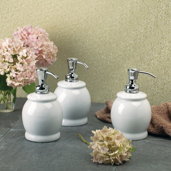 Бял дозатор за сапун , 440 ml York - iDesign-image-2