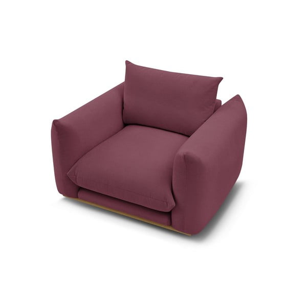 Кресло в цвят бордо Ernest – Bobochic Paris-image-4