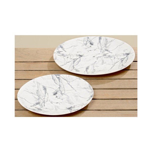 Sada 2 talířů Marble Plate
