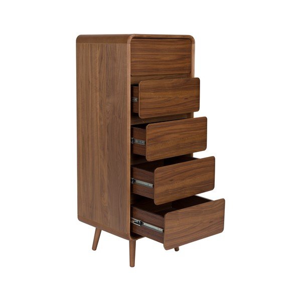 Кафяв скрин от масивен ясен 45x112x40 cm Rise – Zuiver-image-4