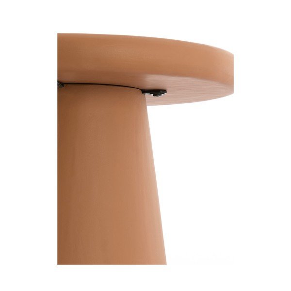 Теракотена кръгла масичка за кафе ø 60 cm Kulona – Light & Living-image-3