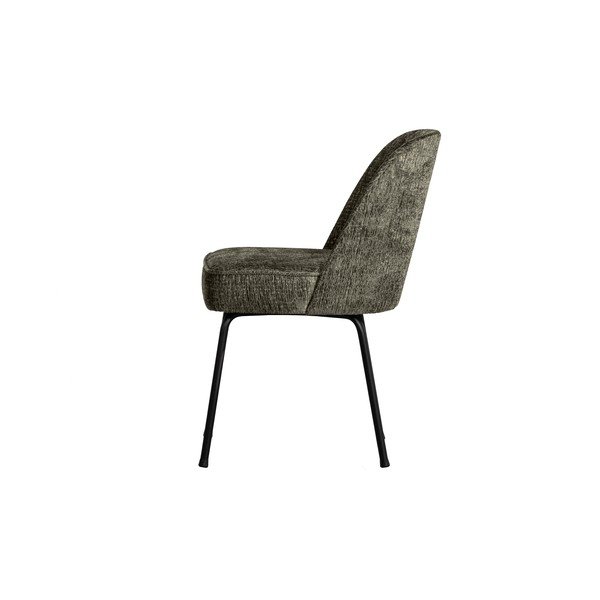 Сиви кадифени трапезни столове в комплект от 2 броя Vogue - BePureHome-image-2