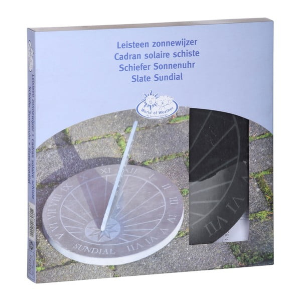 Слънчев часовник от шисти - Esschert Design-image-2