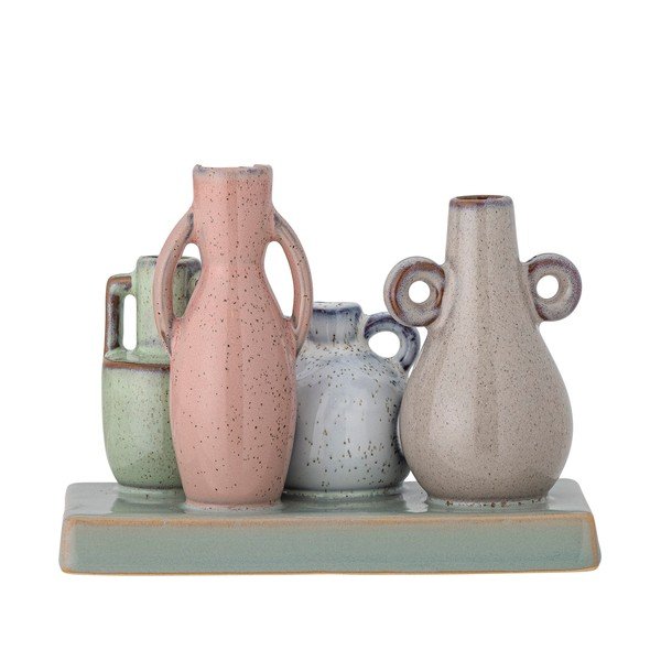 Глинена ваза (височина 11 cm) Aidan – Bloomingville-image-1