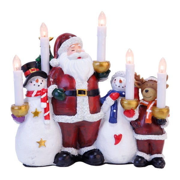 Svítící dekorace s postavičkami Best Season Santa & Co