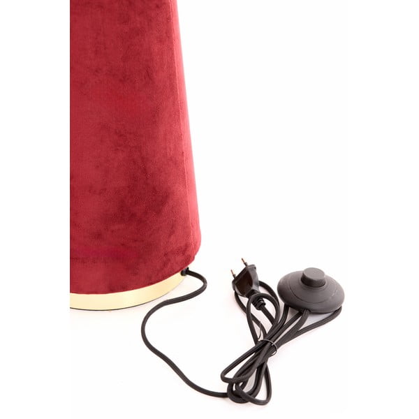 Червена подова лампа с текстилен абажур (височина 168 cm) Devia – Light & Living-image-4