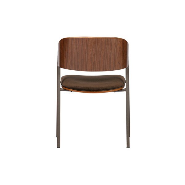 Комплект от 2 кафяви трапезни стола Velvet Clan - BePureHome-image-4