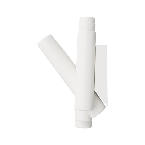 Бяла стенна закачалка от масивен бор Picket – Umbra-image-4