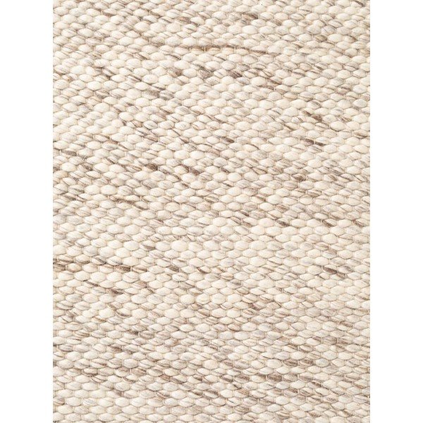 Бежов/в естествен цвят ръчно изработен вълнен кръгъл килим ø 160 cm Lyon Beans – Elle Decoration-image-4