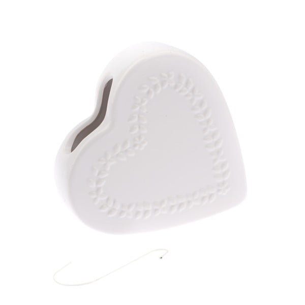 Овлажнител за бяло керамично сърце - Dakls