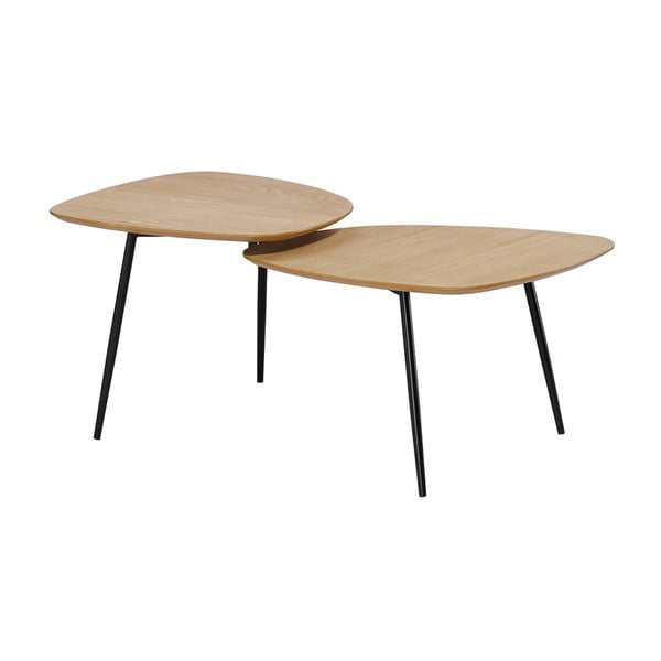 Dvojitý dřevěný odkládací stolek Santiago Pons Fabio