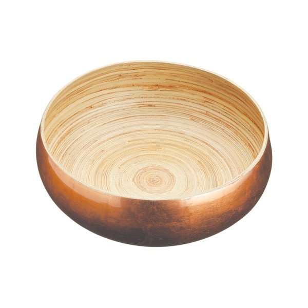 Servírovací miska z bambusového dřeva Kitchen Craft Artesa, 26 cm