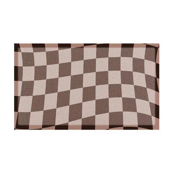 Изтривалка от PVC 40x70 cm Checkerboard – Artsy Doormats