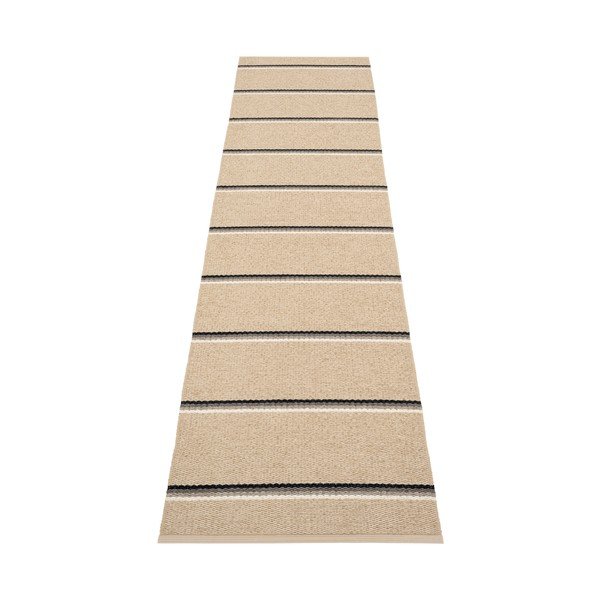 Бежова пътека за открито и закрито 70x300 cm Olle Mud Beige – Pappelina