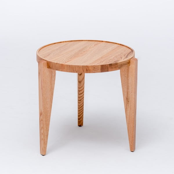Dubový kávový stolek Bontri, 50x38 cm