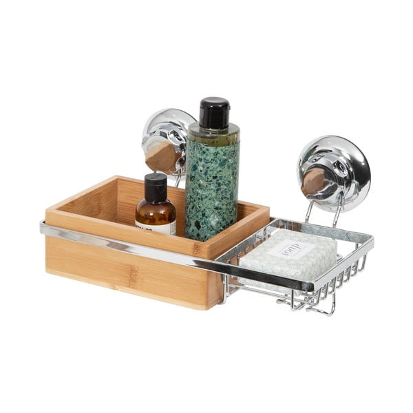 Бамбукова кошница за стена със сапун Spa - Compactor-image-3