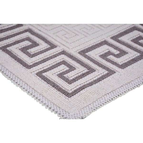 Сив и бежов памучен килим , 80 x 150 cm Versace - Vitaus-image-1