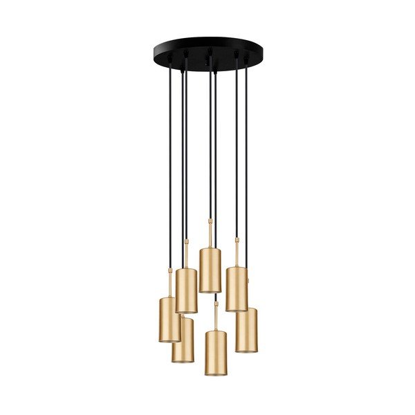 Висяща лампа в златист цвят, височина 120 cm Geo - Squid Lighting-image-3
