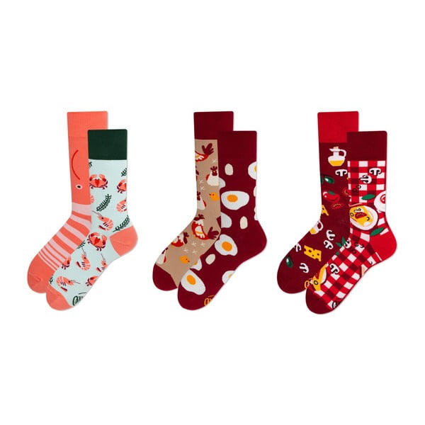 Комплект от 3 чифта чорапи Italiana, размер 43-46 - Many Mornings