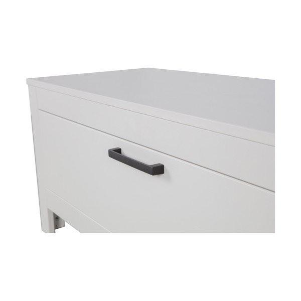 Светлосива маса за телевизор от масивен бор 120x45x40 cm Bonk – WOOOD-image-4