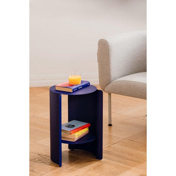 Стоманена кръгла странична масичка ø 32 cm Wa – noo.ma-image-1