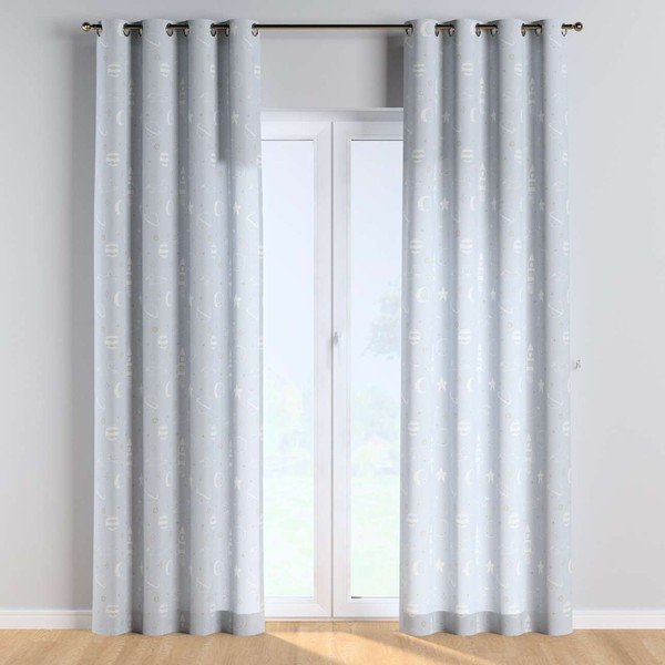 Детска завеса 260x130 cm Magic - Yellow Tipi-image-1