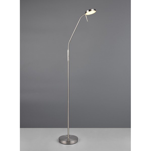 LED подова лампа сребърна (височина 160 cm) Moreno – Reality-image-2