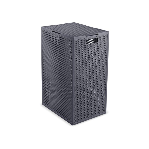 Тъмносив кош за пране от рециклирана пластмаса 60 l Kaya – Curver