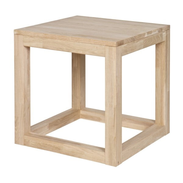 Odkládací dřevěný stolek De Eekhoorn Wout, 45 x 45 cm