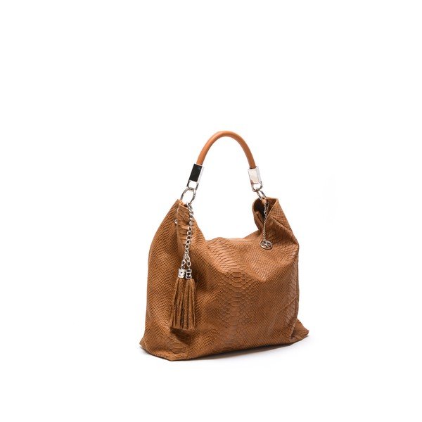 Kožená kabelka Classic 889 Cognac-image-3