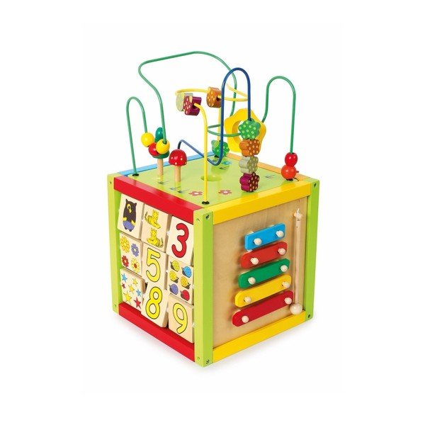 Dřevěná hračka Legler Activity Cube-image-1